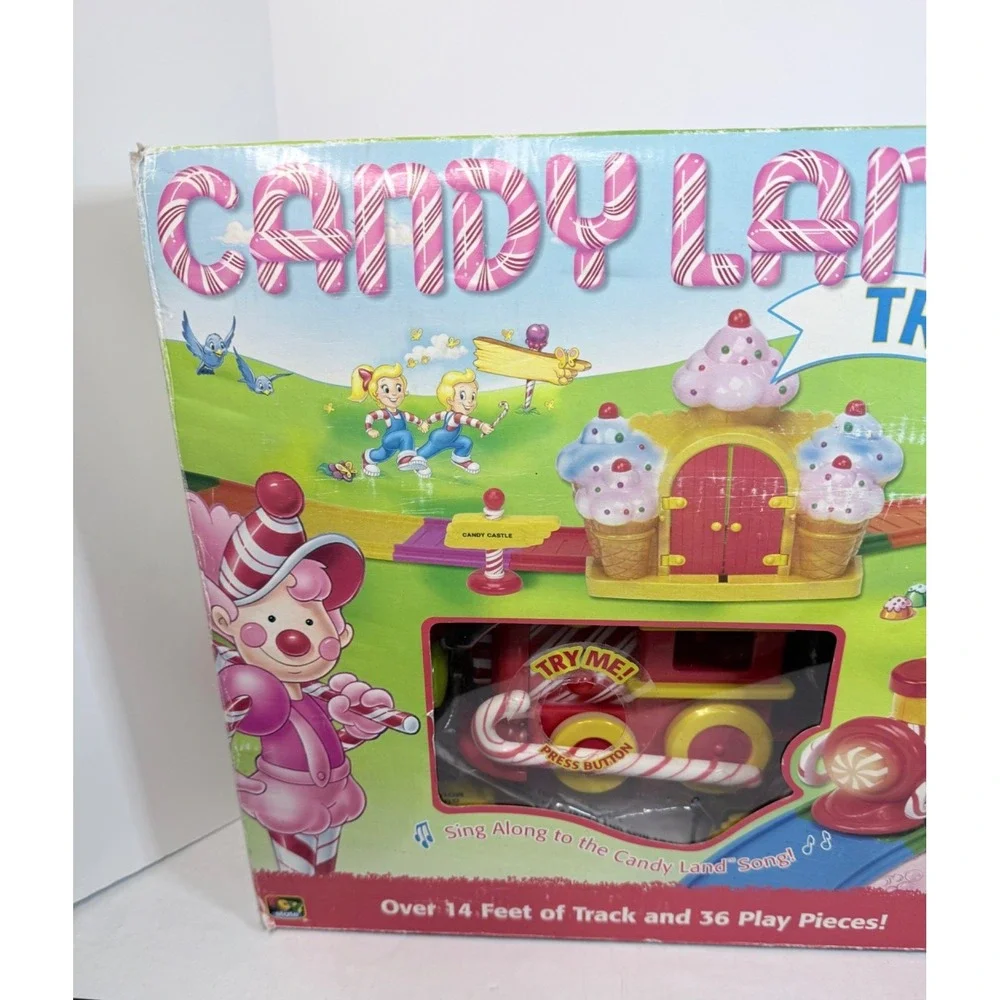 Vintage 2002 Hasbro Candy Land‎ Train 100% CIB. Tested And Works See Video